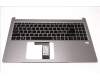 6B.H1MN5.028 Acer Gehäuseoberseite Silber mit Tastatur Nordisch Hintergrundbeleuchtet