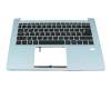 6B.HFEN1.008 Original Acer Tastatur inkl. Topcase DE (deutsch) schwarz/blau mit Backlight