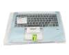 6B.HFEN1.008 Original Acer Tastatur inkl. Topcase DE (deutsch) schwarz/blau mit Backlight