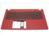 6B.HHRN2.001 Acer Obere Abdeckung Rot mit US-internat. Tastatur ohne Hintergrundbeleuchtung