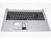6B.HVUN7.023 Acer Abdeckung Oberteil Silber mit Tastatur Russisch