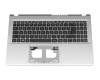6B.K6WN2.014 Original Acer Tastatur inkl. Topcase DE (deutsch) schwarz/silber