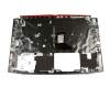 6B.Q28N2.011 Original Acer Tastatur inkl. Topcase DE (deutsch) schwarz/schwarz mit Backlight