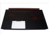 6B.Q5AN2.027 Acer Obere schwarze Abdeckung mit slowenisch-kroatischer Tastatur, Hintergrundbeleuchtung 1050K1-1650