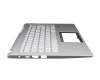 6BAB1N2014 Original Acer Tastatur inkl. Topcase DE (deutsch) silber/silber mit Backlight