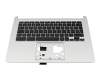 6BAUEN7019 Original Acer Tastatur inkl. Topcase CH (schweiz) schwarz/silber