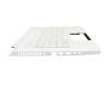 6BC61N1009 Original Acer Tastatur inkl. Topcase DE (deutsch) weiß/weiß mit Backlight