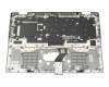 6BHWYN7007 Original Acer Tastatur inkl. Topcase DE (deutsch) schwarz/silber