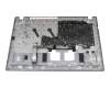 6BK66N2014 Original Acer Tastatur inkl. Topcase DE (deutsch) grau/grau mit Backlight