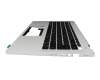 6BKF2N2014 Original Acer Tastatur inkl. Topcase DE (deutsch) schwarz/silber mit Backlight
