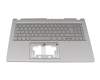 6BKJ9N7011 Original Acer Tastatur inkl. Topcase DE (deutsch) silber/silber mit Backlight