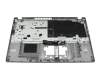 6BKJ9N7011 Original Acer Tastatur inkl. Topcase DE (deutsch) silber/silber mit Backlight