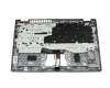 6BKT4N8020 Original Acer Tastatur inkl. Topcase DE (deutsch) silber/silber mit Backlight