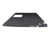 6MYKK Original Dell Tastatur inkl. Topcase DE (deutsch) grau/grau mit Backlight