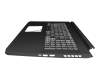 7353612700002 Original Acer Tastatur inkl. Topcase DE (deutsch) schwarz/schwarz mit Backlight