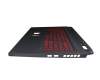 7387353400006 Original Acer Tastatur inkl. Topcase DE (deutsch) schwarz/schwarz mit Backlight