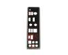 E21-7B85010-C22 Original MSI I/O Blende schwarz
