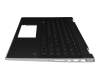 8K2091 Original HP Tastatur inkl. Topcase DE (deutsch) schwarz/schwarz mit Backlight