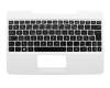 90NB0452-R30080 Original Asus Tastatur inkl. Topcase FR (französisch) schwarz/weiß