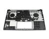 90NB0UU2-R30GE0 Original Asus Tastatur inkl. Topcase DE (deutsch) schwarz/blau mit Backlight
