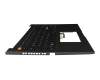 90NB0WK2-R33GE0 Original Asus Tastatur inkl. Topcase DE (deutsch) schwarz/schwarz mit Backlight