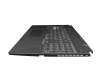 90NR0703-R30GE1 Original Asus Tastatur inkl. Topcase DE (deutsch) schwarz/transparent/schwarz mit Backlight