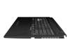 90NR0713-R31GE1 Original Asus Tastatur inkl. Topcase DE (deutsch) schwarz/transparent/schwarz mit Backlight