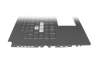 90NR0971-R31UK1 Original Asus Tastatur inkl. Topcase UK (englisch) schwarz/transparent/schwarz mit Backlight