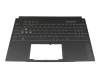 90NR0I65-R31GE0 Original Asus Tastatur inkl. Topcase DE (deutsch) grau/grau mit Backlight