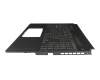 90NR0I65-R31GE0 Original Asus Tastatur inkl. Topcase DE (deutsch) grau/grau mit Backlight