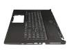 957-16H71E-C06 Original MSI Tastatur inkl. Topcase DE (deutsch) schwarz/schwarz mit Backlight