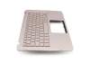 9Z.NBXBW.80G Original Asus Tastatur inkl. Topcase DE (deutsch) silber/rosé mit Backlight