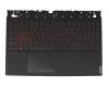 9Z.NDKBN.M0R Original Darfon Tastatur inkl. Topcase RU (russisch) schwarz/schwarz mit Backlight