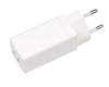 AC65-05 EU Original Asus USB-C GaN-Netzteil 65,0 Watt EU Wallplug weiß kleine Bauform 65 W 2-Port-GaN-Adapter-Wandstecker