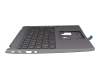 ACM19N5/6D0 Original Acer Tastatur inkl. Topcase DE (deutsch) dunkelgrau/grau