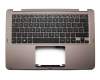 AEBKDG00020 Original Quanta Tastatur inkl. Topcase DE (deutsch) schwarz/grau