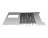 AEX8KG01010 Primax Tastatur inkl. Topcase DE (deutsch) schwarz/silber mit Backlight