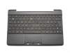 AEXC1F00010 Original Quanta Tastatur inkl. Topcase FR (französisch) schwarz/silber