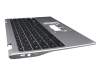 AEZDEG00010 Original Acer Tastatur inkl. Topcase DE (deutsch) schwarz/silber