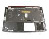 AP222000700P73 Original Acer Tastatur inkl. Topcase DE (deutsch) schwarz/schwarz mit Backlight (GeForce 1060)