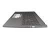AP3TY000110 Original Acer Tastatur inkl. Topcase CH (schweiz) grau/grau mit Backlight