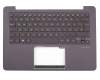 ASM16A96D0J528 Original Asus Tastatur inkl. Topcase DE (deutsch) schwarz/schwarz mit Backlight
