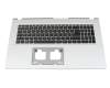 Acer Aspire 3 (A317-54G) Original Tastatur inkl. Topcase DE (deutsch) schwarz/silber