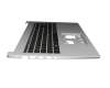 Acer Aspire 5 (A515-54) Original Tastatur inkl. Topcase DE (deutsch) schwarz/silber mit Backlight