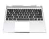 Acer Spin 3 (SP313-51N) Original Tastatur inkl. Topcase DE (deutsch) schwarz/silber mit Backlight