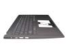Acer Swift 3 (SF316-51) Original Tastatur inkl. Topcase DE (deutsch) grau/grau mit Backlight