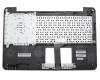 Asus A555LN Original Tastatur inkl. Topcase FR (französisch) schwarz/silber