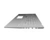 Asus Business P1701CEA Original Tastatur inkl. Topcase DE (deutsch) silber/silber