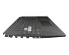 Asus FX506HEB Original Tastatur inkl. Topcase DE (deutsch) schwarz/transparent/schwarz mit Backlight