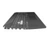 Asus FX506HEB Original Tastatur inkl. Topcase DE (deutsch) schwarz/transparent/schwarz mit Backlight